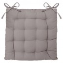 coussin épais gris 40*40 cm