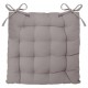 coussin épais gris 40*40 cm