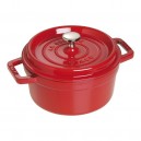 cocotte fontignac ronde fonte émaillée 24 cm main libre