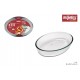 plat oval à four en verre mijotex 1.6 litre