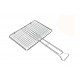 grille double acier chromé sans pied 40*45 cm