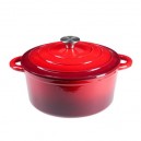 cocotte ronde fonte émaillée 26 cm 