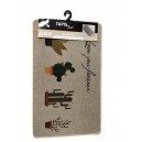 tapis tissé anti-dérapant 45*75 cm kea