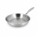 poele inox 24 cm tecuisine triply inox/alu/inox