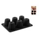 moule à  cannelé silicone par 6