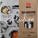 casserole inox beka diam. 20 cm evolution triple fonds