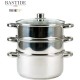 combiné vapeur en inox diam.24