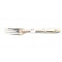 fourchette inox coquille par 6