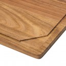 planche &agrave; d&eacute;couper bois 45*30*2.4 cm