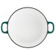 cocotte ronde fonte 24 cm verte 