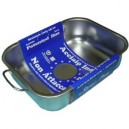 Plat &agrave; four inox profond  25*19 made in CEE