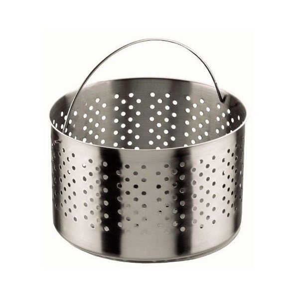 panier autocuiseur inox profond avec trépied diam. 21 cm hauteur 13 cm