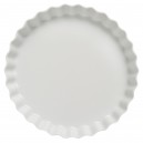 moule à tarte porcelaine blanc 27 cm n°8