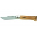 couteau opinel n° 9 lame inox manche hêtre