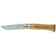 couteau opinel n° 9 lame inox manche hêtre
