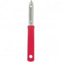 couteau eplucheur pollux lame inox mobile manche rouge spécial TOMATE