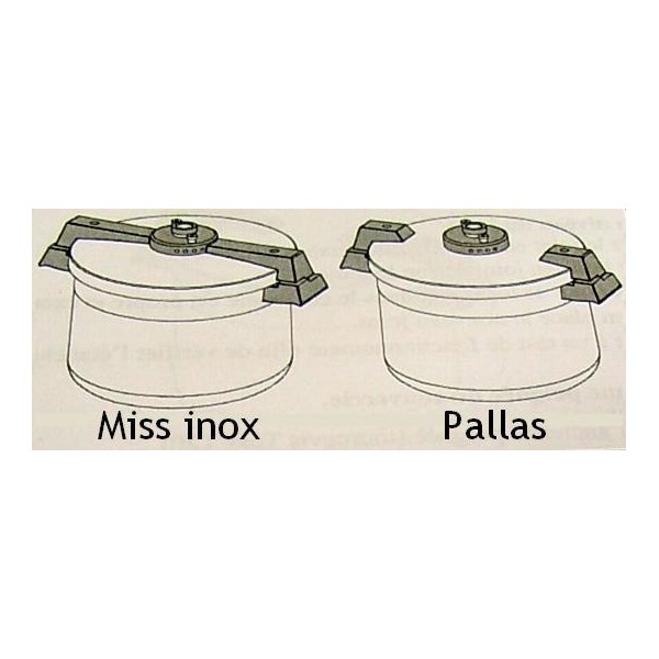 Cocotte MISS INOX ou PALLAS Sitram Joints régulateur poignée