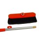 brosse auto + manche acier avec passage d 'eau