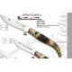couteau de poche nieto blanc clasica