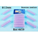bigoudis adhésifs 12 mm par 6 ref 4659