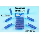 bigoudis adhésifs 15 mm par 6 ref 4660