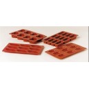 moule à madeleine mini silicone par 20