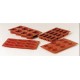 moule à madeleine mini silicone par 20