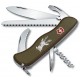 Couteau Victorinox HUNTER green motif chevreuil