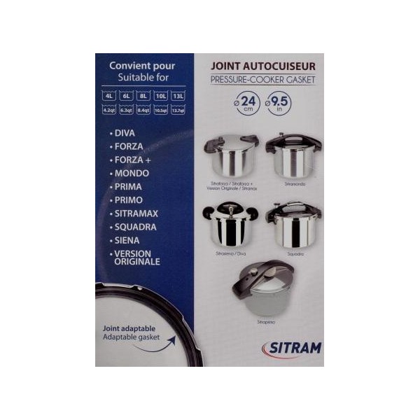 Joint cocotte 4-6-8-10 L 3108831022134 pour Auto cuiseur, SITRAM,  ,FORZA,FORZA+,MONDO,PRIMO