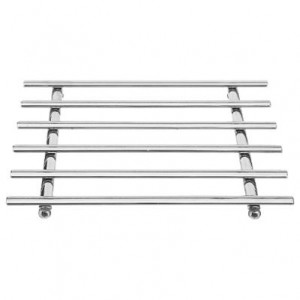 Dessous De Plat Extensible Inox – Grand Plateau Extensible De 29 à 50 Cm, Acier Inoxydable