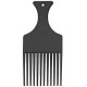 peigne afro plastique 