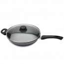 wok greblon 28 cm façon pierre 