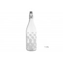 bouteille verre avec bouchon levier