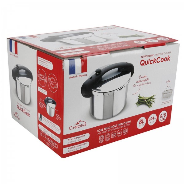 Joint de couvercle d'autocuiseur Crealys FirstCook 4, 6, 8, 10 et