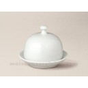 beurrier rond individuel porcelaine