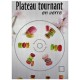 plateau tournant  34 cm