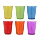 verre LINEA de couleur par 6