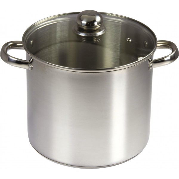 Marmite avec couvercle en inox 25 l diamètre 41cm — Festiloc