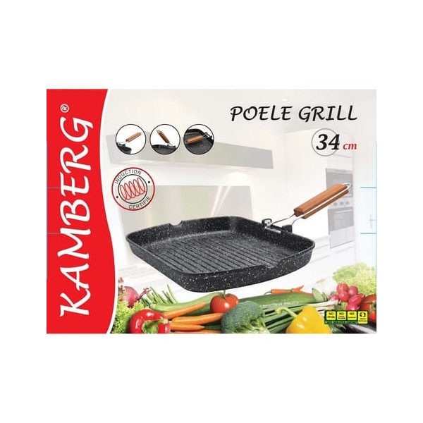 Série de 5 casseroles Inox Kamberg Kaiser Professionnel