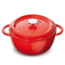 cocotte fontignac ronde fonte émaillée 20 cm auto mijoteur 