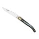 couteau laguiole 12 cm 1 mître manche corne lame acier fabriqué par coursolle 