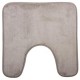 TAPIS CONTOUR WC 48X48 TAUPE