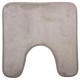 TAPIS CONTOUR WC 48X48 TAUPE