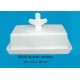 beurrier porcelaine blanche avec couvercle samie