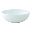 saladier boule porcelaine blanche 20 cm