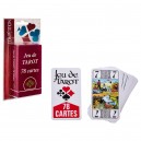 Jeu de tarot cartes plastifiées