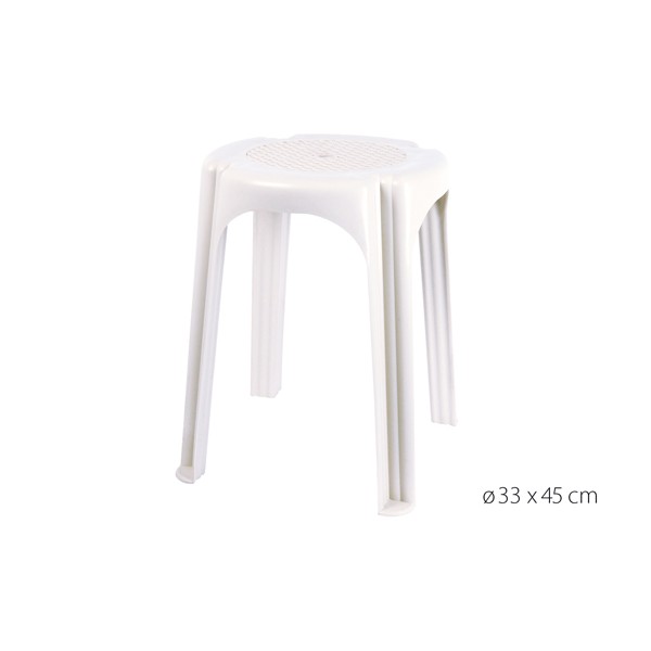 Tabouret en plastique - H 46cm