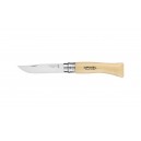 couteau opinel n°7 lame inox manche hêtre 7vri