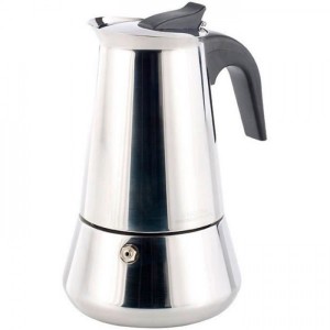 Cafetière italienne - Induction et tous feux - Alu et Inox