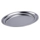 plat oval inox à servir 30*20 cm inoxibar